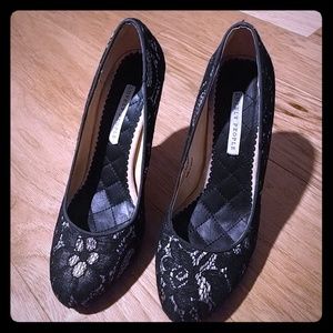 Black Lace Heels - Lovely People South Moon Under